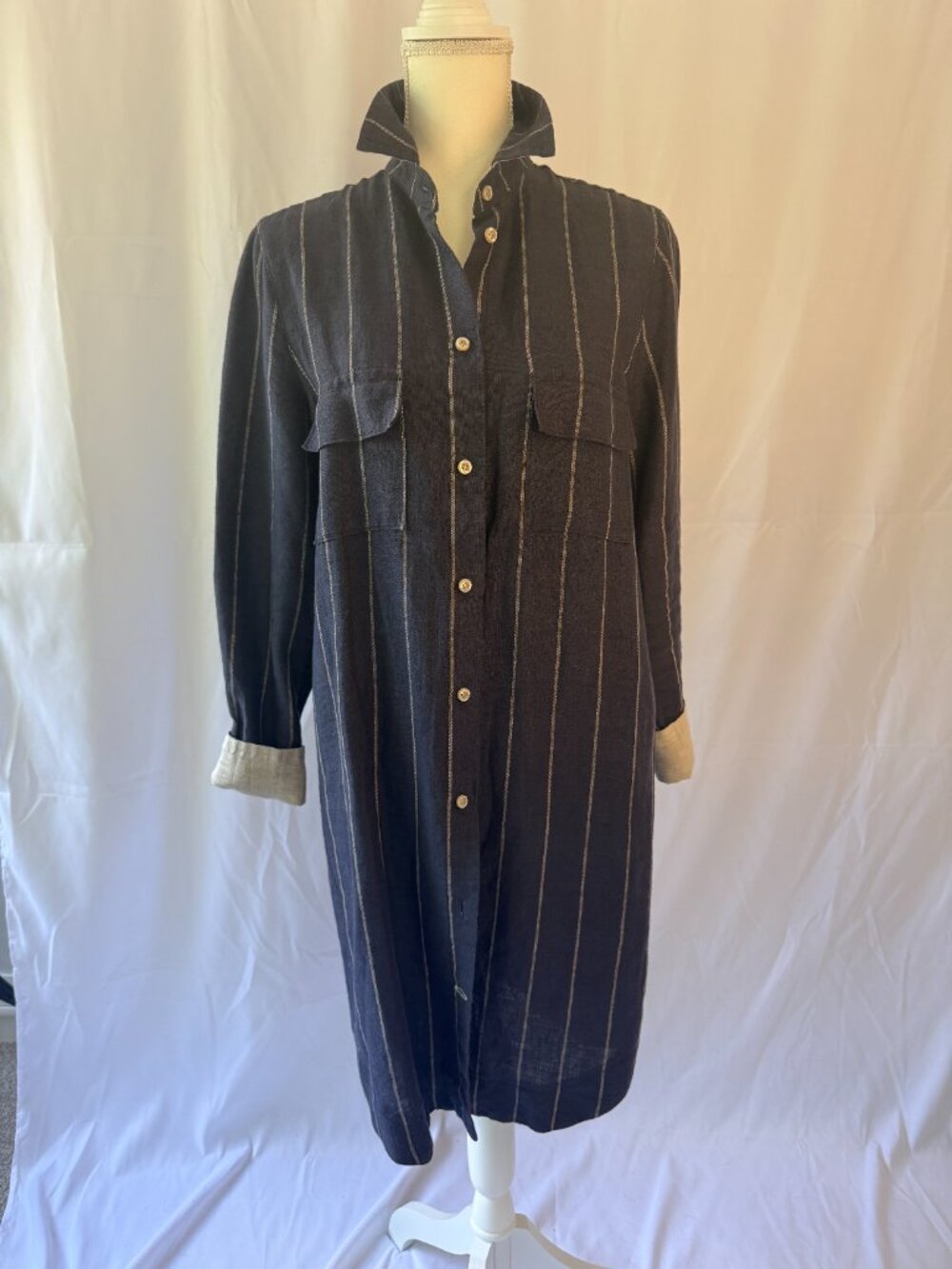 Crown Linen Duster